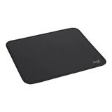 Logitech Mouse Pad - Studio Series Grafito, Alfombrilla de ratón negro, Grafito, Monocromo, Nylon, Poliéster, Caucho, Base antiderrapante