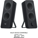 Logitech Z207 Negro Inalámbrico y alámbrico 5 W, Altavoces de PC negro, 2.0 canales, Inalámbrico y alámbrico, 5 W, Negro