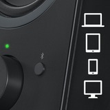 Logitech Z207 Negro Inalámbrico y alámbrico 5 W, Altavoces de PC negro, 2.0 canales, Inalámbrico y alámbrico, 5 W, Negro