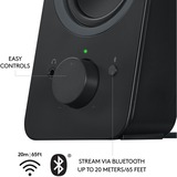 Logitech Z207 Negro Inalámbrico y alámbrico 5 W, Altavoces de PC negro, 2.0 canales, Inalámbrico y alámbrico, 5 W, Negro