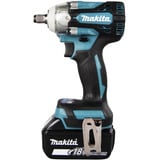 Makita Kit combo de batería DLX2533TJ, taladro atornillador a batería DDF489Z + llave de impacto a batería DTW300Z, 18 voltios, Destornillador azul/Negro