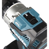 Makita Kit combo de batería DLX2533TJ, taladro atornillador a batería DDF489Z + llave de impacto a batería DTW300Z, 18 voltios, Destornillador azul/Negro