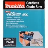 Makita Motosierra a batería UC015GZ XGT, 40 Voltios azul/Negro