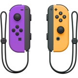 Nintendo Joy-Con Negro, Naranja, Púrpura Bluetooth Gamepad Analógico/Digital Nintendo Switch, Control por movimiento neón-púrpura/neón-naranja, Gamepad, Nintendo Switch, Cruceta, Analógico/Digital, Inalámbrico, Bluetooth