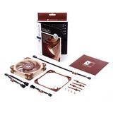 Noctua NF-A12x25 Carcasa del ordenador Ventilador 12 cm Beige, Marrón Ventilador, 12 cm, 450 RPM, 1200 RPM, 12,1 dB, 55,7 m³/h