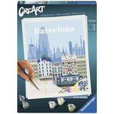 Ravensburger CreArt - Barcelona colorida, Pintura 