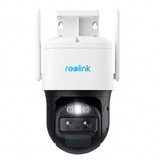Reolink TrackMix Series G770 Almohadilla Cámara de seguridad IP Exterior 2560 x 1440 Pixeles Techo/pared, Cámara de vigilancia blanco/Negro, Cámara de seguridad IP, Exterior, Alámbrico, 450 lm, 6500 K, Techo/pared