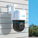 Reolink TrackMix Series G770 Almohadilla Cámara de seguridad IP Exterior 2560 x 1440 Pixeles Techo/pared, Cámara de vigilancia blanco/Negro, Cámara de seguridad IP, Exterior, Alámbrico, 450 lm, 6500 K, Techo/pared