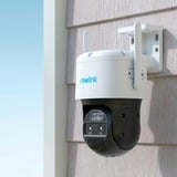 Reolink TrackMix Series G770 Almohadilla Cámara de seguridad IP Exterior 2560 x 1440 Pixeles Techo/pared, Cámara de vigilancia blanco/Negro, Cámara de seguridad IP, Exterior, Alámbrico, 450 lm, 6500 K, Techo/pared