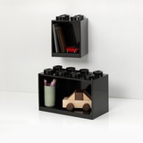 Room Copenhagen LEGO Regal Brick Shelf 8+4, Set, Estante negro