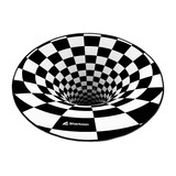 Sharkoon SKILLER SFM12 3D Vortex, Alfombra protectora negro/blanco