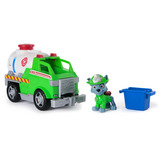 Spin Master PAW Patrol Fire Rescue, camión cisterna Fire Rescue de Rocky con figura de acción, pinza de agarre y vehículo de juguete, juguetes para niños y niñas a partir de 3 años PAW Patrol Fire Rescue, camión cisterna Fire Rescue de Rocky con figura de acción, pinza de agarre y vehículo de juguete, juguetes para niños y niñas a partir de 3 años, Camión, 3 año(s), Plástico, Multicolor