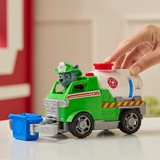 Spin Master PAW Patrol Fire Rescue, camión cisterna Fire Rescue de Rocky con figura de acción, pinza de agarre y vehículo de juguete, juguetes para niños y niñas a partir de 3 años PAW Patrol Fire Rescue, camión cisterna Fire Rescue de Rocky con figura de acción, pinza de agarre y vehículo de juguete, juguetes para niños y niñas a partir de 3 años, Camión, 3 año(s), Plástico, Multicolor
