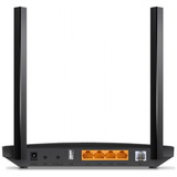 TP-Link Archer VR400 router inalámbrico Gigabit Ethernet Doble banda (2,4 GHz / 5 GHz) Negro negro, Wi-Fi 5 (802.11ac), Doble banda (2,4 GHz / 5 GHz), Ethernet, ADSL2+, Negro, Router de sobremesa