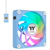 Thermaltake CT140 EX Reverse ARGB Sync PC Cooling Fan, Ventilador celeste