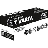 VARTA V371 Batería de un solo uso SR69 Óxido de plata plateado, Batería de un solo uso, SR69, Óxido de plata, 1,55 V, 1 pieza(s), 44 mAh