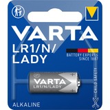 VARTA -4001 Pilas domésticas, Batería Batería de un solo uso, Alcalino, 1,5 V, 1 pieza(s), 880 mAh, Gris, Plata