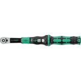 Wera Llave dinamométrica con cuadrado pasante Click-Torque Lock A 6 R/L, Llave de torsión negro/Verde