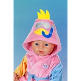 ZAPF Creation BABY born Bath Bathrobe 43cm, Accesorios para muñecas BABY born Bath Bathrobe 43cm, Albornoz de muñecas, 3 año(s)