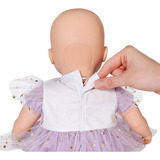 ZAPF Creation BABY born Lilac Tutu Dress 43cm, Accesorios para muñecas BABY born Lilac Tutu Dress 43cm, Vestido para muñecas, 3 año(s)