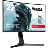 iiyama G-MASTER GB2766HSU-B1 LED display 68,6 cm (27") 1920 x 1080 Pixeles Full HD Negro, Monitor de gaming negro, 68,6 cm (27"), 1920 x 1080 Pixeles, Full HD, LED, 1 ms, Negro