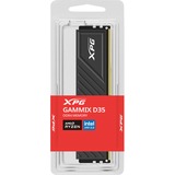 ADATA GAMMIX D35 módulo de memoria 16 GB 1 x 16 GB DDR4, Memoria RAM negro, 16 GB, 1 x 16 GB, DDR4, 3600 MHz