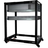 Alphacool Rack de servidor de marco abierto ES 19", Rack, caja de servidor negro