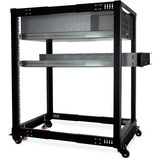 Alphacool Rack de servidor de marco abierto ES 19", Rack, caja de servidor negro