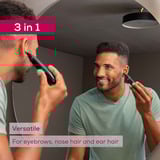 Beurer 10505, Cortapelos de nariz /oreja negro