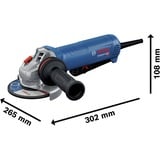 Bosch Amoladora angular GWS 12-125 P Professional azul