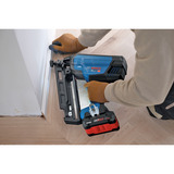 Bosch Clavadora de madera a batería GNH 18V-64-3 Professional solo, 18Volt, Nagler azul/Negro