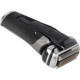 Braun Series 9 Pro+ 9615S Máquina de afeitar de láminas Recortadora Negro, Gris gris/Plateado, Máquina de afeitar de láminas, Negro, Gris, Acero inoxidable, Botones, LED, AC/Batería