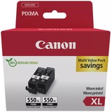 Canon 6431B010 cartucho de tinta 2 pieza(s) Original Negro Negro, 2 pieza(s), Pack de 2