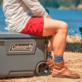 Coleman Convoy 65 QT con ruedas, Nevera gris oscuro