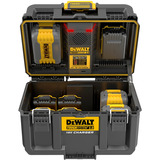 DEWALT Caja de carga ToughSystem 2.0, Estación de carga negro