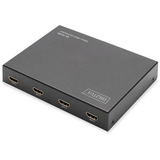 Digitus Procesador de videowall HDMI 4K, 2x2, Splitter HDMI negro