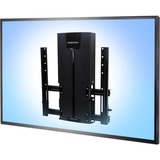 Ergotron 61-128-085 soporte para monitor 160 cm (63") Negro Pared, Soporte de pared negro, 31,8 kg, 116,8 cm (46"), 160 cm (63"), Ajustes de altura, Negro