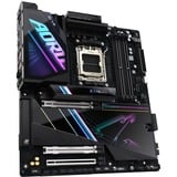 GIGABYTE X870E AORUS XTREME AI TOP Placa base - Compatible con procesadores AMD Ryzen serie 9000, VRM de 18+2+2 fases, hasta 8800 MHz DDR5 (OC), 1xPCIe 5.0 M.2 + 3xPCIe 4.0 M.2, WI-FI 7, LAN 10 GbE, USB 4 negro, VRM de 18+2+2 fases, hasta 8800 MHz DDR5 (OC), 1xPCIe 5.0 M.2 + 3xPCIe 4.0 M.2, WI-FI 7, LAN 10 GbE, USB 4, AMD, Zócalo AM5, AMD Ryzen 7000 Series, AMD Ryzen 8000 Series, AMD Ryzen 9000 Series, Zócalo AM5, DDR5-SDRAM, 256 GB