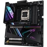 GIGABYTE X870E AORUS XTREME AI TOP Placa base - Compatible con procesadores AMD Ryzen serie 9000, VRM de 18+2+2 fases, hasta 8800 MHz DDR5 (OC), 1xPCIe 5.0 M.2 + 3xPCIe 4.0 M.2, WI-FI 7, LAN 10 GbE, USB 4 negro, VRM de 18+2+2 fases, hasta 8800 MHz DDR5 (OC), 1xPCIe 5.0 M.2 + 3xPCIe 4.0 M.2, WI-FI 7, LAN 10 GbE, USB 4, AMD, Zócalo AM5, AMD Ryzen 7000 Series, AMD Ryzen 8000 Series, AMD Ryzen 9000 Series, Zócalo AM5, DDR5-SDRAM, 256 GB