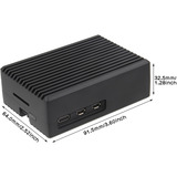 Inter-Tech 88887413, Caja/Carcasa negro