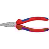 KNIPEX Alicates planos 20 02 160, Pinza rojo/Azul