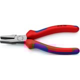 KNIPEX Alicates planos 20 02 160, Pinza rojo/Azul