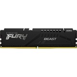 Kingston FURY FURY Beast 32GB 5600MT/s DDR5 CL40 DIMM Black, Memoria RAM 32 GB, 1 x 32 GB, DDR5, 288-pin DIMM