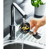 Krups Perfect Mix HZ95JD 0,8 L Batidora de inmersión 1200 W Negro, Acero inoxidable, Batidora de mano acero fino cepillado/Negro, Batidora de inmersión, 0,8 L, 1200 W, Negro, Acero inoxidable