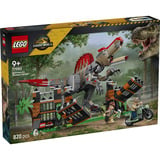 LEGO Jurassic World Escape del Spinosaurus, Juegos de construcción 