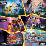 LEGO NINJAGO Meca Elemental Tecno de Sora, Juegos de construcción Juego de construcción, 7 año(s), Plástico, 209 pieza(s), 350 g