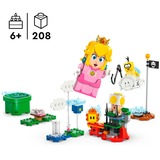 LEGO Super Mario Aventuras interactivas con ® Peach™, Juegos de construcción Juego de construcción, 6 año(s), Plástico, 208 pieza(s), 447 g