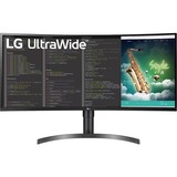 LG 35WN75CP-B.AEU pantalla para PC 88,9 cm (35") 3440 x 1440 Pixeles 4K Ultra HD LED Negro, Monitor LED negro/Plateado, 88,9 cm (35"), 3440 x 1440 Pixeles, 4K Ultra HD, LED, 5 ms, Negro