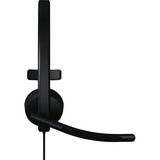 Logitech H570E Auriculares Alámbrico Diadema Oficina/Centro de llamadas USB Tipo C Negro, Auriculares con micrófono negro, Alámbrico, Oficina/Centro de llamadas, 89 g, Auriculares, Negro