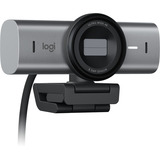 Logitech MX Brio cámara web 8,5 MP 4096 x 2160 Pixeles USB Grafito, Webcam gris/Negro, 8,5 MP, 4096 x 2160 Pixeles, 4K Ultra HD, 60 pps, 4x, Tapa de obturador